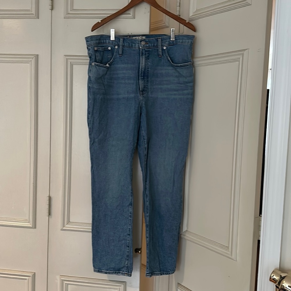 Madewell perfect vintage straight leg jean